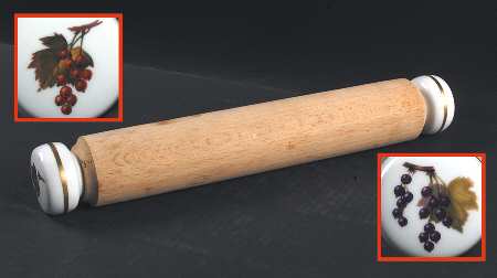 Evesham Gold Rolling Pin