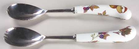 Evesham Gold (2 Piece) Salad Set with Stainless Bowl