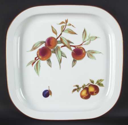 Evesham Gold 14" Square Platter