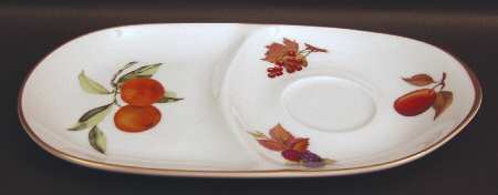 Evesham Gold Snack Plate