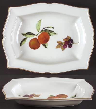 Evesham Gold 9" Rectangular Tray