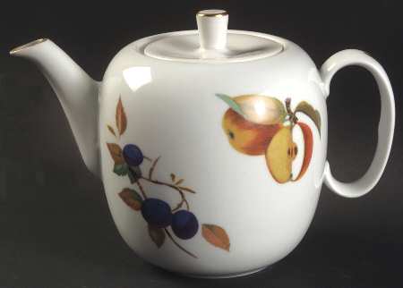 Evesham Gold Teapot & Lid