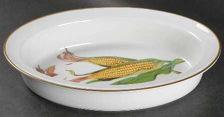 Evesham Gold 11" Oval Baker