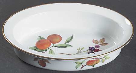 Evesham Gold 9" Oval Pie Baker