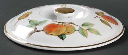 Evesham Gold Lid for 1 Qt Round Casserole