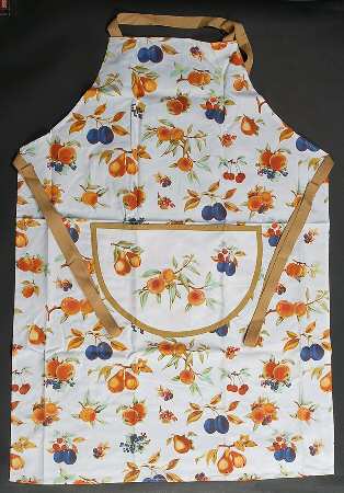 Evesham Gold 27" X 37" Cloth Kitchen Apron