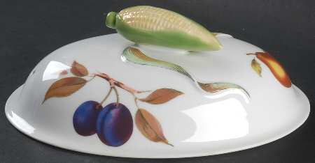 Evesham Gold Lid for 2 Quart Oval Covered Casserole