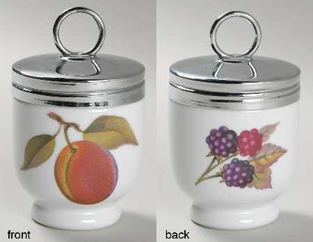 Evesham Gold Egg Coddler & Lid