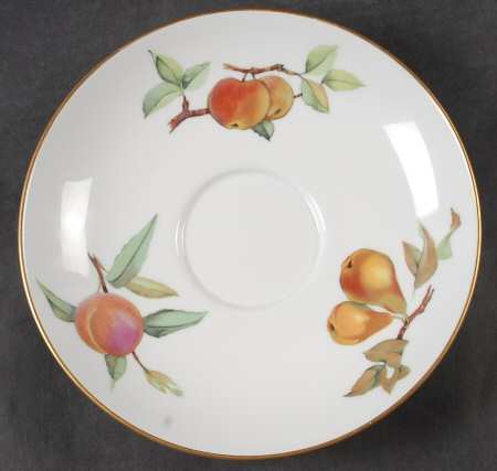 Evesham Gold Saucer for Joke Cup