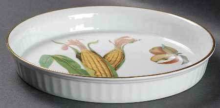 Evesham Gold 9" Round Flan