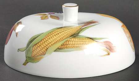 Evesham Gold Lid for Oval Butter