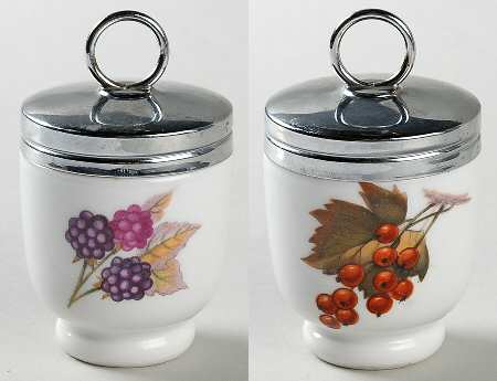 Evesham Gold Egg Coddler & Lid
