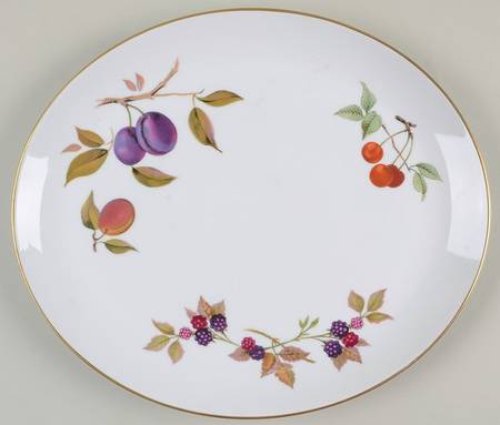 Evesham Gold 12" Oval Serving Platter