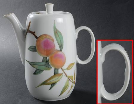 Evesham Gold Coffee Pot & Lid