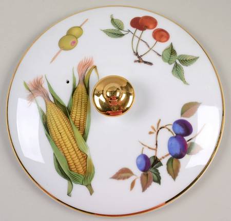 Evesham Gold Lid for Bean Pot