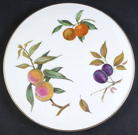 Evesham Gold Cake Plate