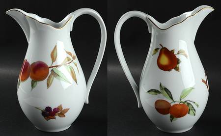 Evesham Gold 40 Oz Pitcher by Royal Worcester