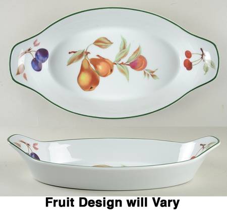 Evesham Vale 14" Oval Fish Dish