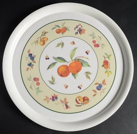 Evesham Vale 13" Round Melamine Tray