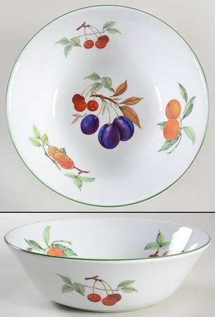 Evesham Vale 10" Large Salad Serving Bowl
