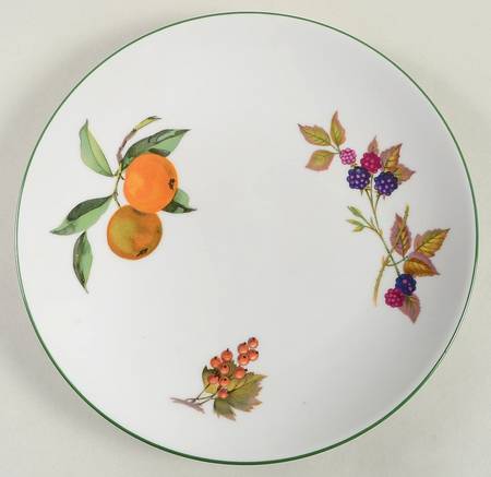 Evesham Vale Coupe Luncheon Plate