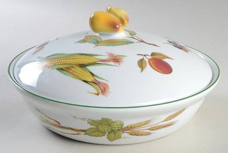 Evesham Vale 1.5 Qt Round Covered Casserole