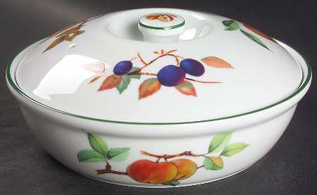 Evesham Vale 8" Round Entree Dish & Lid