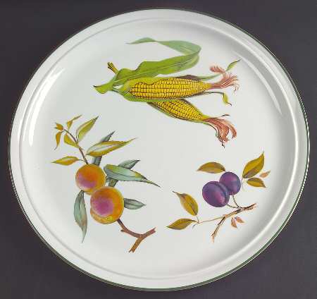 Evesham Vale Pizza Plate