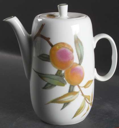 Evesham Vale Coffee Pot & Lid