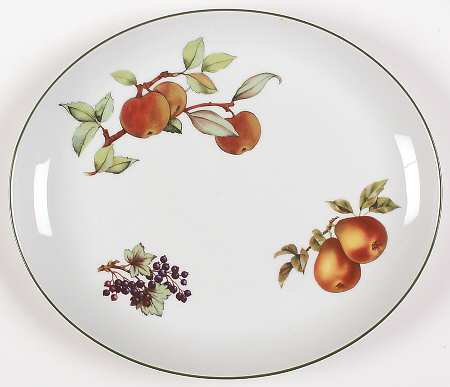 Evesham Vale 12" Oval Serving Platter