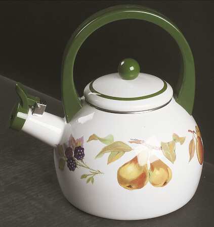 Evesham Vale Metal Kettle & Lid