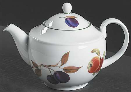Evesham Vale Teapot & Lid