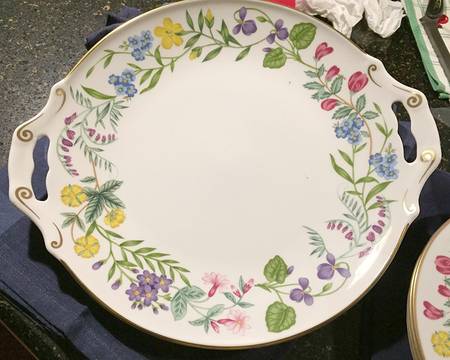 Fairfield Handled Cake Plate