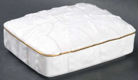 Fern Leaf Cigarette Box & Lid