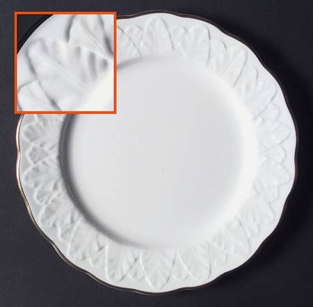 Fern Leaf Luncheon Plate