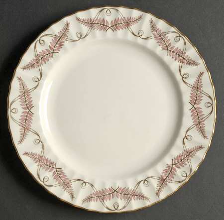 Ferncroft Pink Luncheon Plate