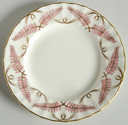 Ferncroft Pink Bread & Butter Plate
