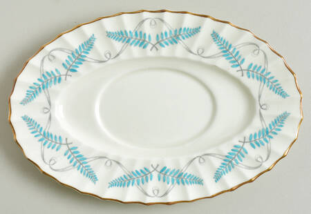 Ferncroft Turquoise Underplate for Gravy Boat