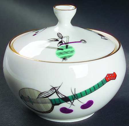 Fiesta Sugar Bowl & Lid