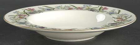 Fleurette Large Rim Soup Bowl