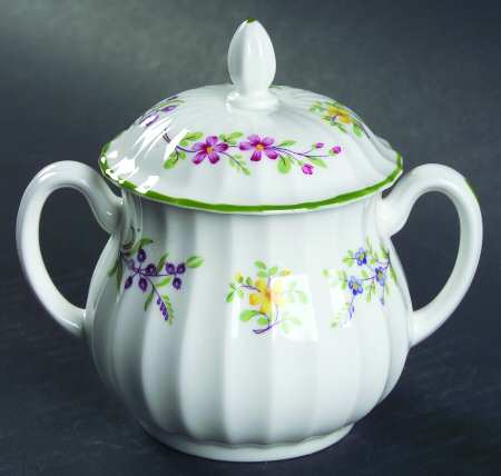 Fleuri Sugar Bowl & Lid