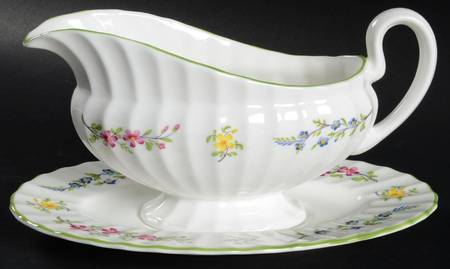 Fleuri Gravy Boat & Underplate