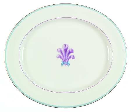 Florizel 17" Oval Serving Platter