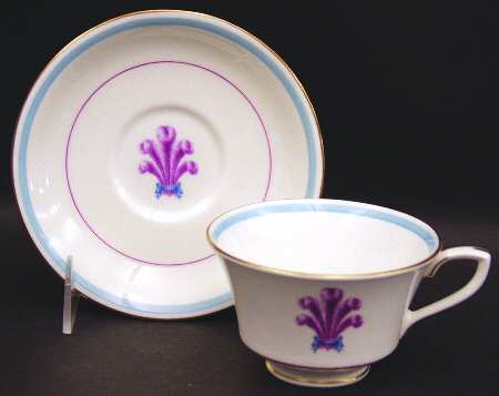 Florizel Footed Cup & Saucer Set