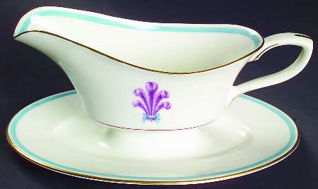 Florizel Gravy Boat with Attached Underplate