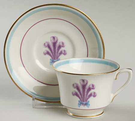 Florizel Footed Demitasse Cup & Saucer Set