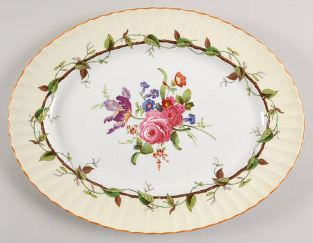 Florence 15" Oval Serving Platter