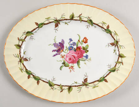 Florence 13" Oval Serving Platter