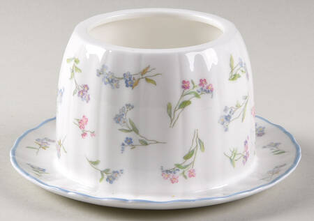Forget Me Not Blue Honey Pot No Lid