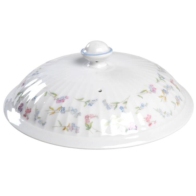 Forget Me Not Blue Lid for 1.25 Qt Round Casserole